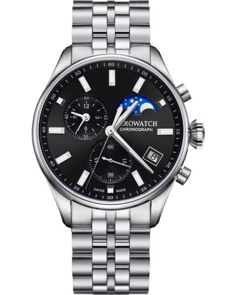 Moon Phase Chronograph Quartz