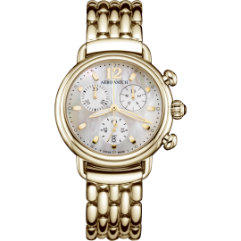 Chrono lady yellow gold-plated